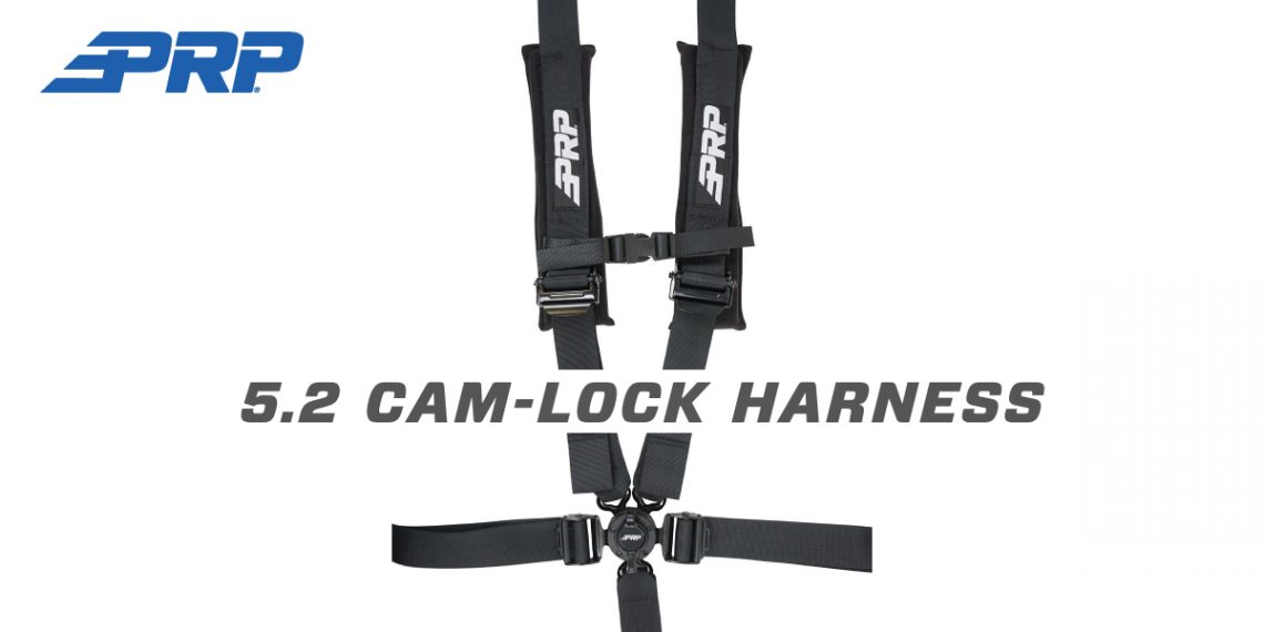 New from PRP Seats 5.2 CleanLatch CamLock Harness Available Now