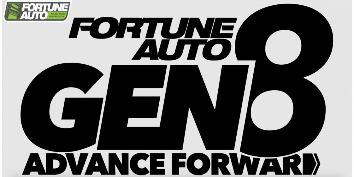 Introducing the New Generation 8 Line of Fortune Auto Coilovers Vivid