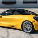 Volcano Yellow McLaren 720S on Velos VXS09 3pc Floating Forged Wheels