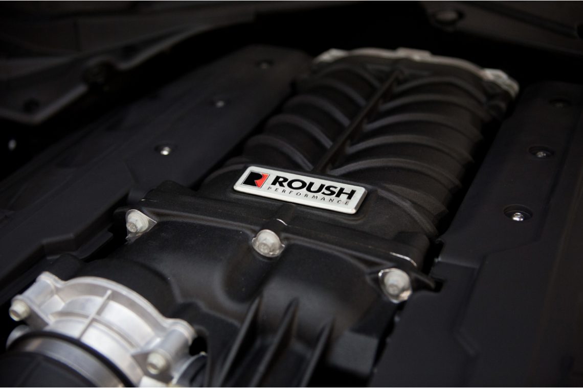 New 750HP ROUSH Supercharger Kit for 2022 Mustang GT 5.0L V8 Vivid
