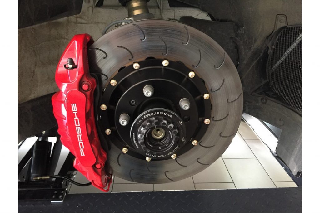 AP Racing by Essex 2Piece Competition J Hook Discs for Porsche 991 GT3