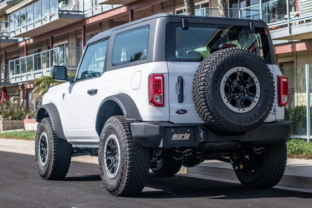 New Borla AxleBack Exhausts Available for 2021+ Ford Bronco 2.3L/2.7L