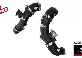 aFe BladeRunner 2.5-Inch Aluminum Hot Charge Pipe for ’22 Toyota Tundra