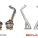 New Soul Performance Over Axle Pipes for Porsche 718 GT4 / Spyder / GTS Cayman