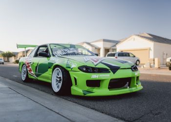 1990 Nissan 240SX S13 Vivid Racing modifications