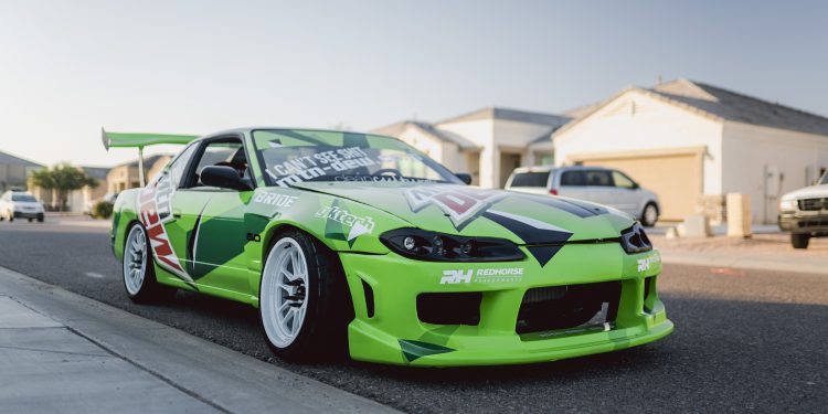 1990 Nissan 240SX S13 Vivid Racing modifications