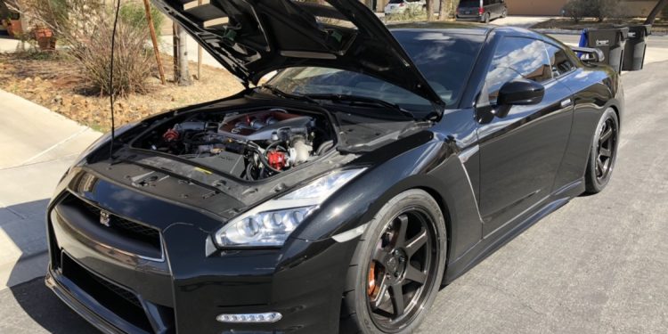 Black 2015 Nissan GTR