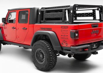 All-New ZROADZ Access Overland Rack with Side Gates For 2019+ Jeep Gladiator JT