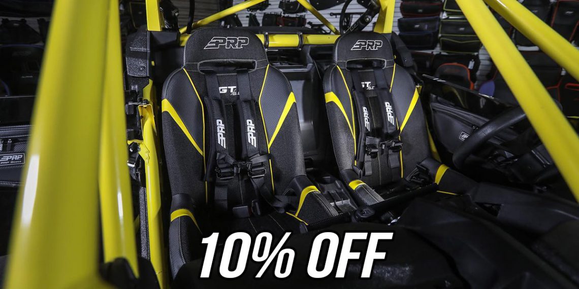Black Friday Sale Save 10 on PRP Seats and Accessories Vivid Racing