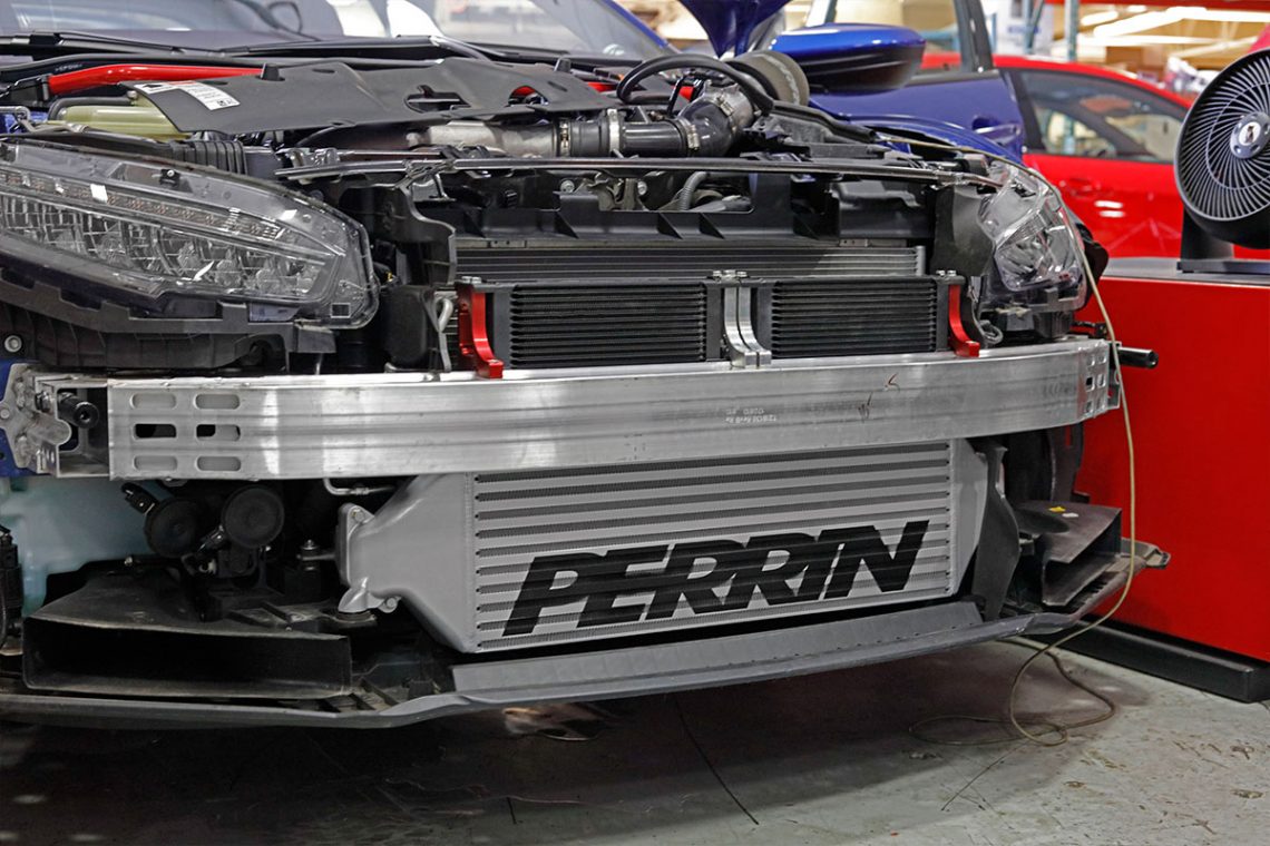 New Perrin Intercooler for FK8 Civic Type R Now Available! Vivid