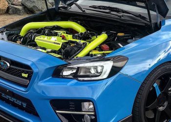 NEW Perrin Neon Yellow Boost Tubes for 2015+ STI