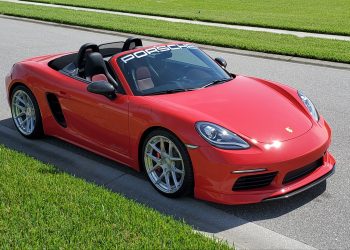 2017 Porsche 718 Boxster Vivid Racing modifications