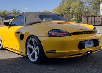 2003 Porsche 986 Boxster Vivid Racing modifications