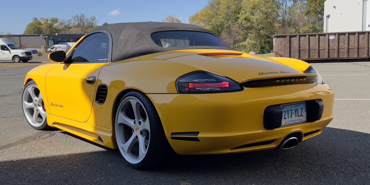 2003 Porsche 986 Boxster Vivid Racing modifications