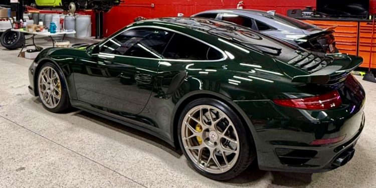 2015 Porsche 991 Turbo Vivid Racing modifications