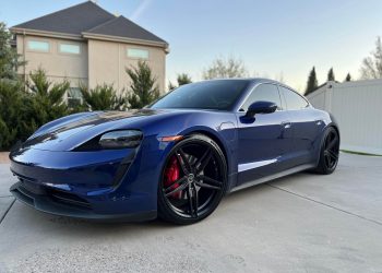 2021 Porsche Taycan Vivid Racing modifications