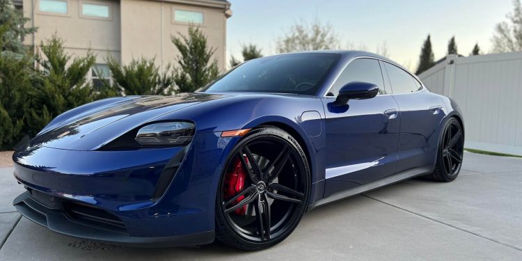 2021 Porsche Taycan Vivid Racing modifications