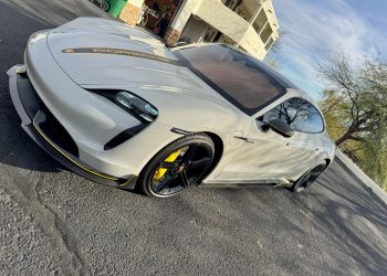 2021 Porsche Taycan Vivid Racing modifications