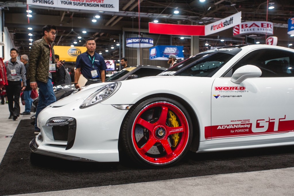 Vorsteiner Porsche 991 Turbo on Advan Racing GT Centerlock Wheels 