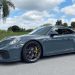 Graphite Blue Metallic Porsche 991.2 GT3 with VR Forged D04 Wheels in Gunmetal