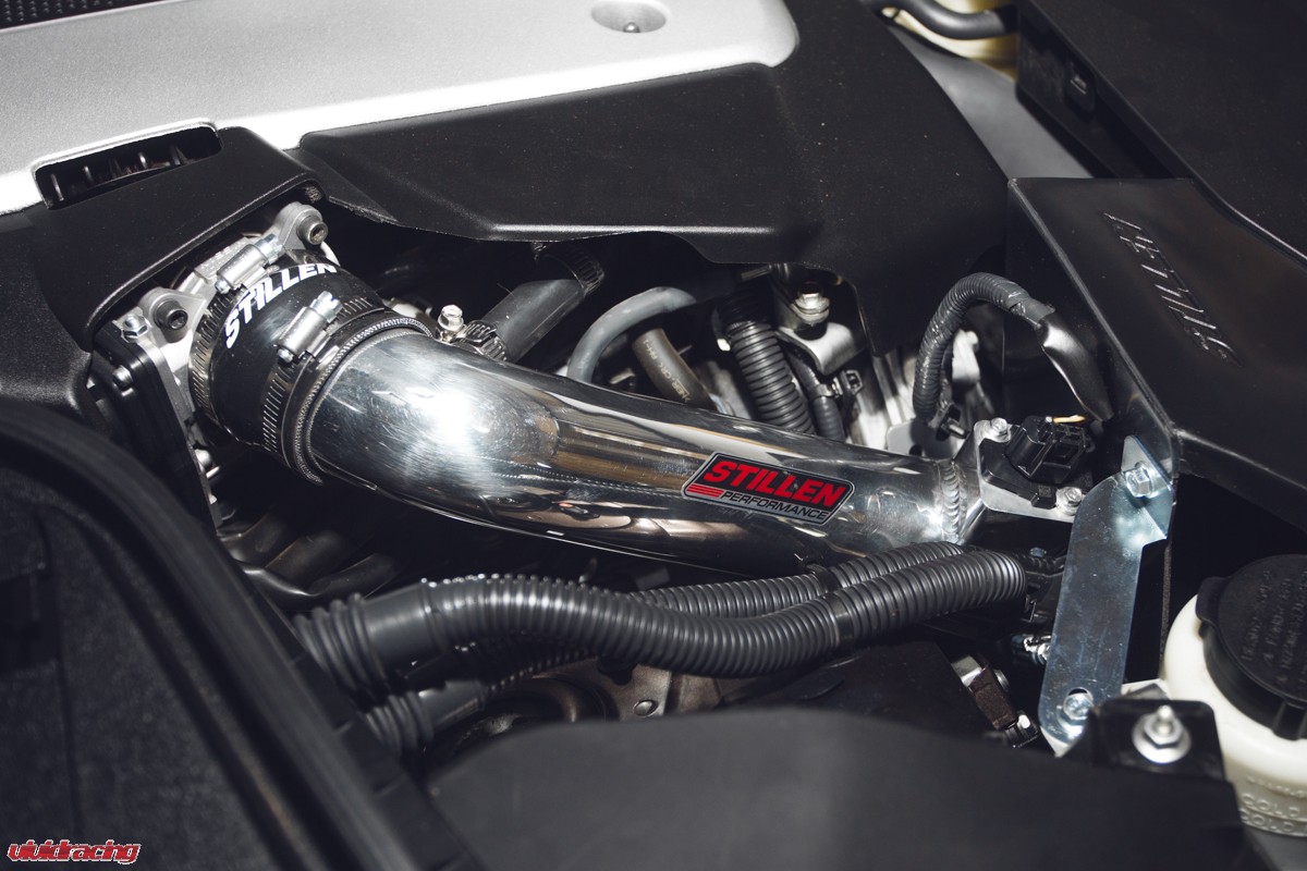 Stillen CatBack Exhaust and Intake installed on Infiniti Q50 Vivid