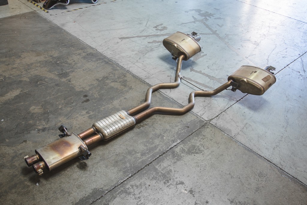 Factory OEM Range Rover Sport Exhaust Sytem 2014