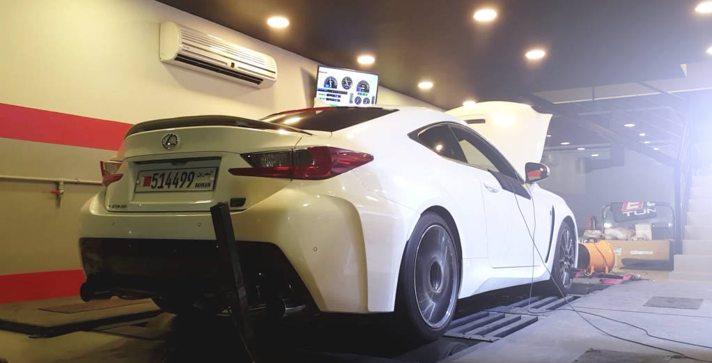 Lexus RCF Pulls Hard on the Dyno with Meisterschaft Exhaust