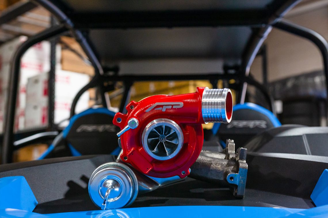 Polaris RZR XP Turbo BIG Turbo Upgrade Released by Agency Power Vivid