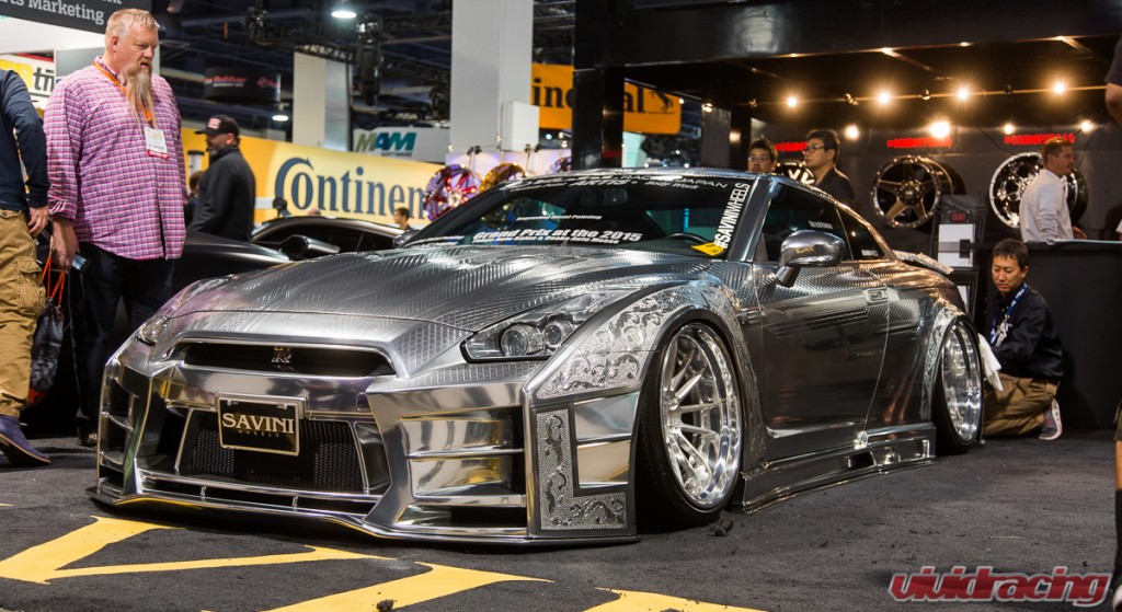 Nissan R35 GT-R with Metal Engraved Paint job