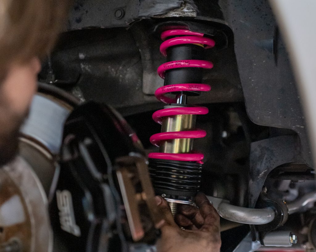 Coilover spring