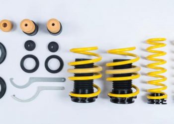 ST Suspensions Adjustable Lowering Springs For Audi Q3 Quattro F3 and Volkswagen Tiguan MQB 2018-2020