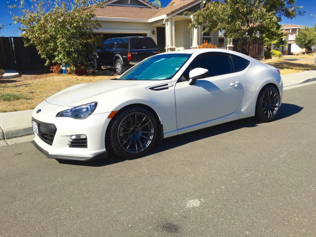 White Scion FRS on Gramlights 
