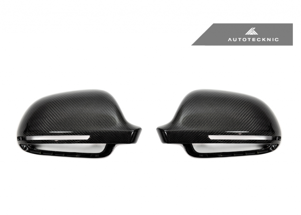 Autotecknic, mirror covers, Audi, carbon fiber