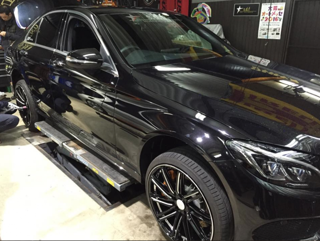 WP Pro North America, calipers, rotors, brakes, Mercedes-Benz, C-Class