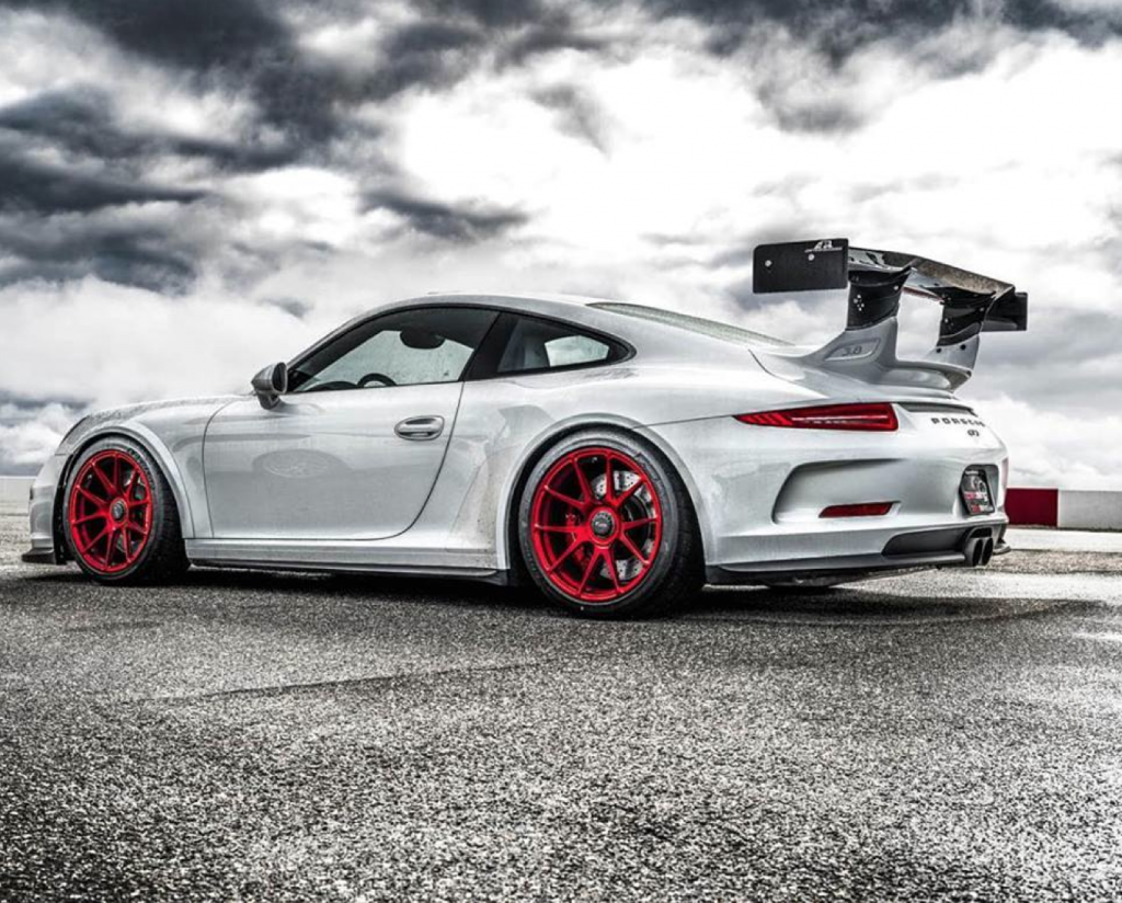 APR Performance, Porsche, 991 GT3, carbon fiber, rear wing