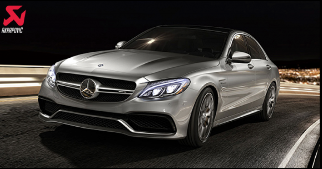 Akrapovic exhaust system, Mercedes-Benz, C63, AMG