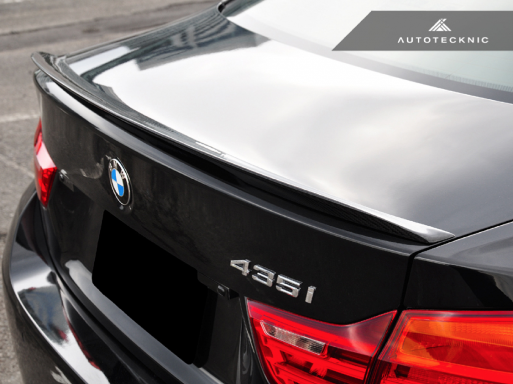 AutoTecknic, carbon fiber, trunk spoiler, BMW, F32, 4-Series