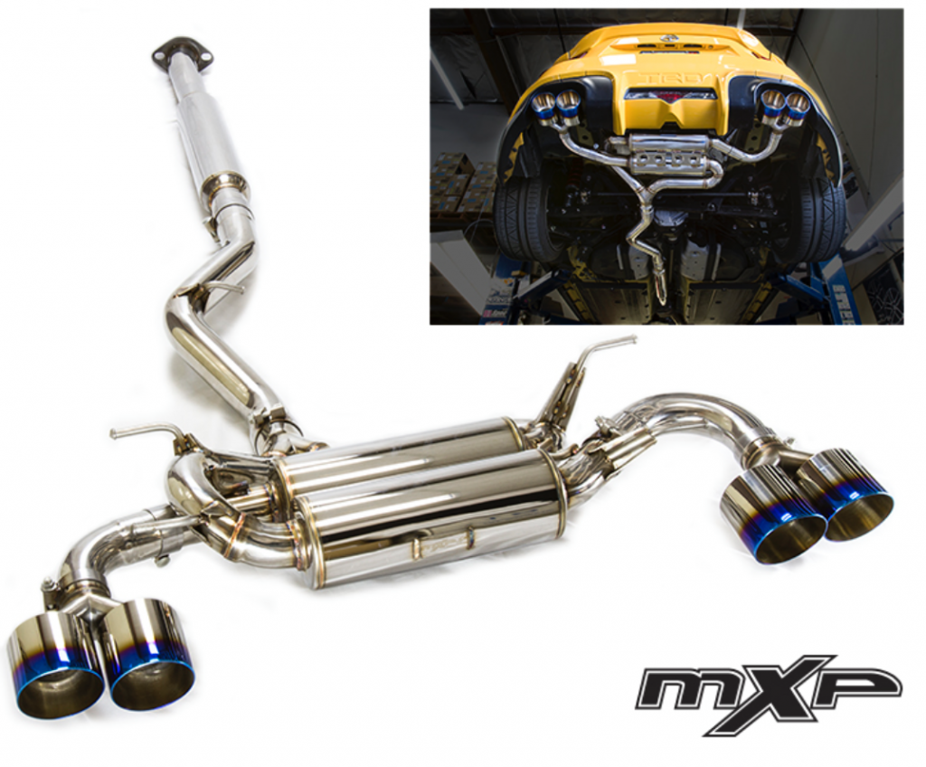 MXP Quad Tip Exhaust for FR-S TRD Model