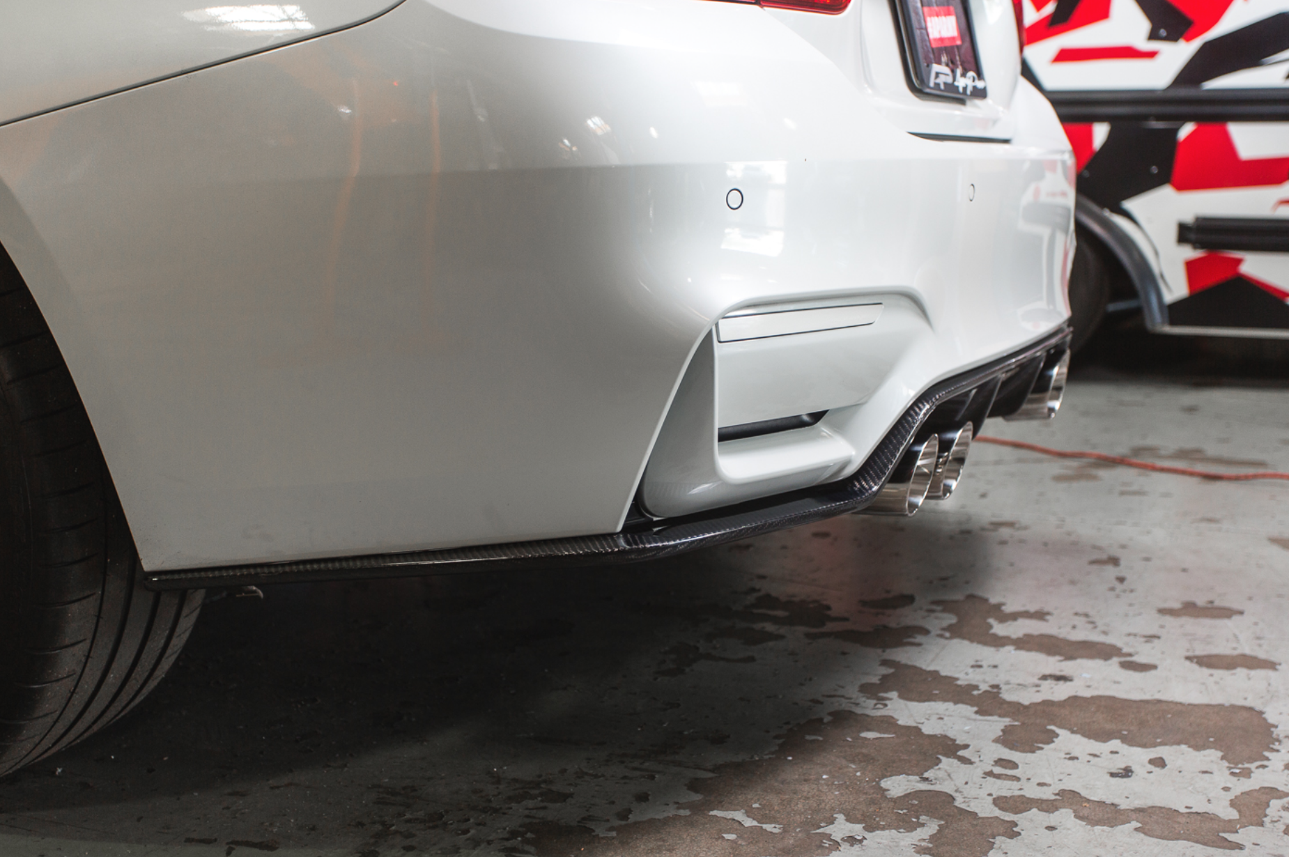 Agency Power, carbon fiber rear diffuser, BMW, M3, M4, F80, F82