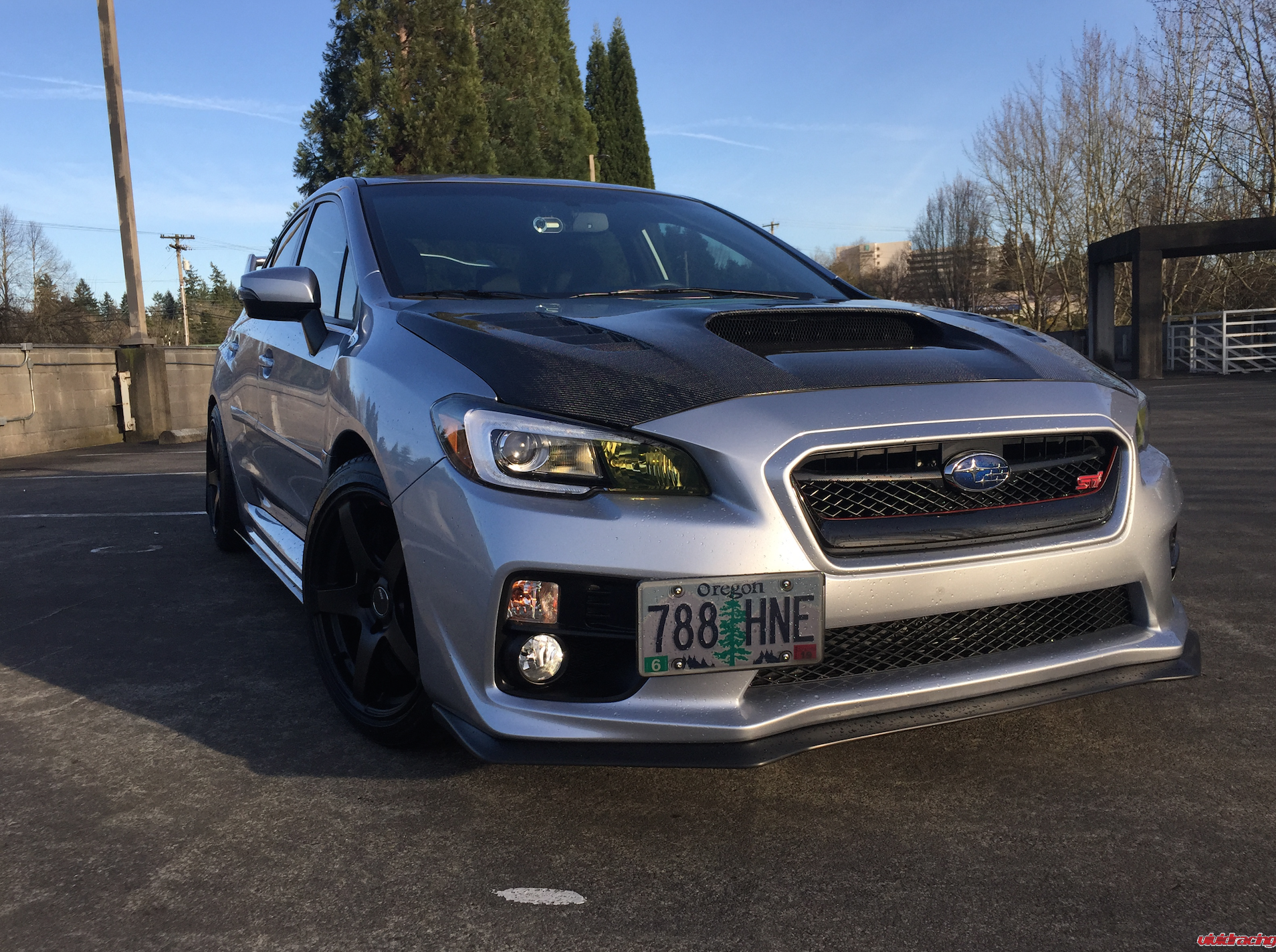 Subaru WRX, OEM, JDM, Carbon Creations, carbon fiber hood, concept, NBR