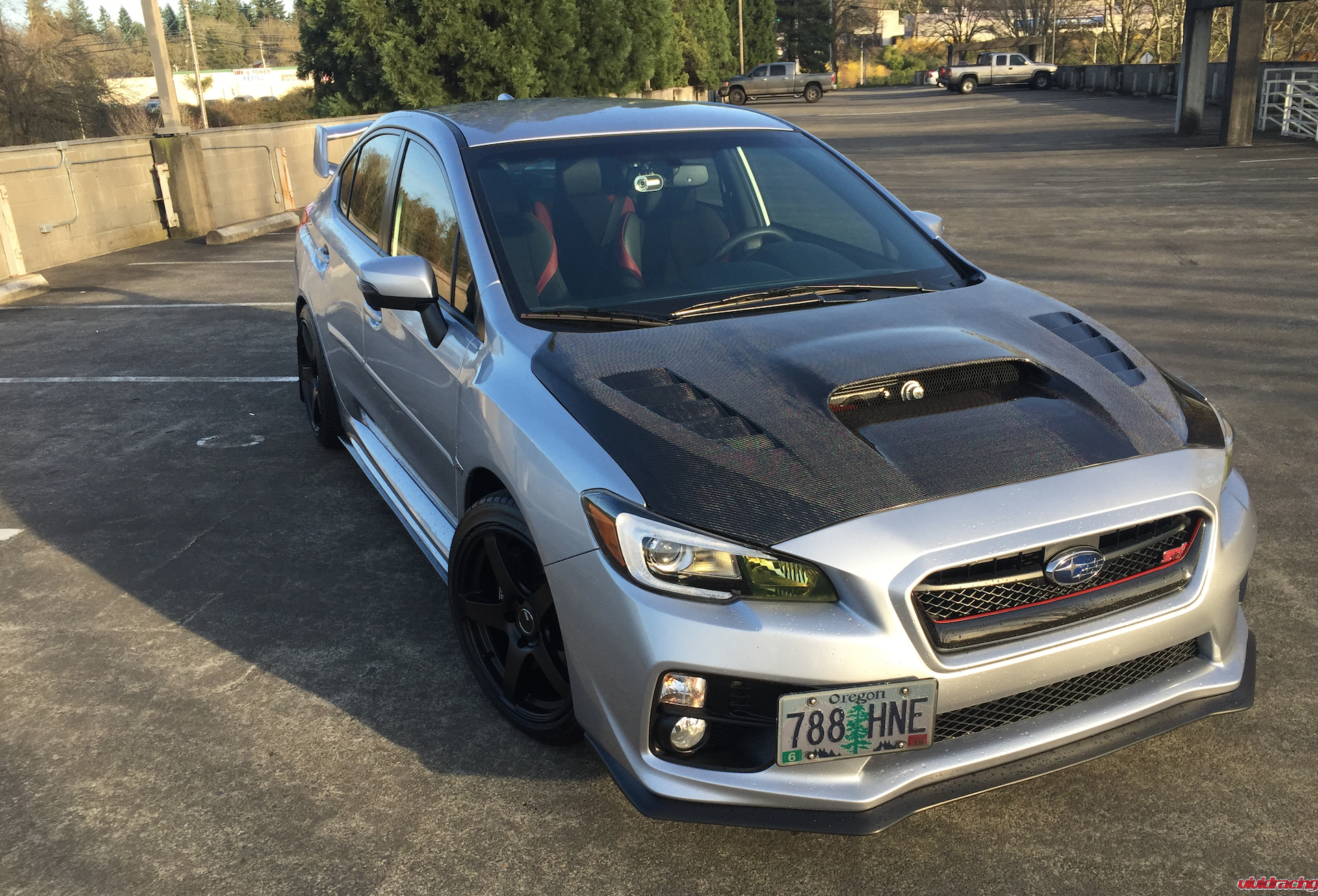 Subaru WRX, OEM, JDM, Carbon Creations, carbon fiber hood, concept, NBR