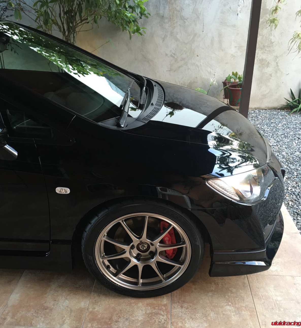 Weds TC105N, Honda Civic Type R, wheel, fitment, suspension, JDM, tires