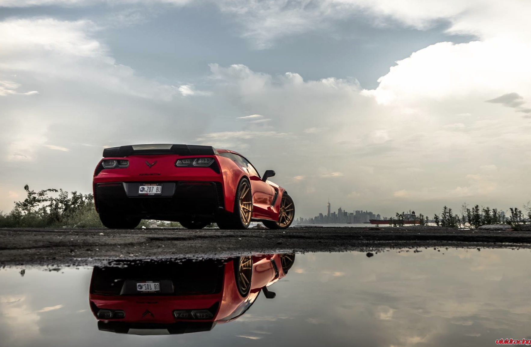 Chevy Corvette C7 Z06, ADV.1, ADV5.2 MV.2, hidden hardware, forged, monoblock