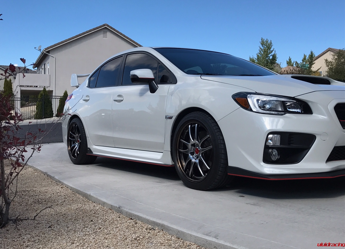 WORK wheels, Emotion CR2P, Subaru WRX STi, stance, fitment