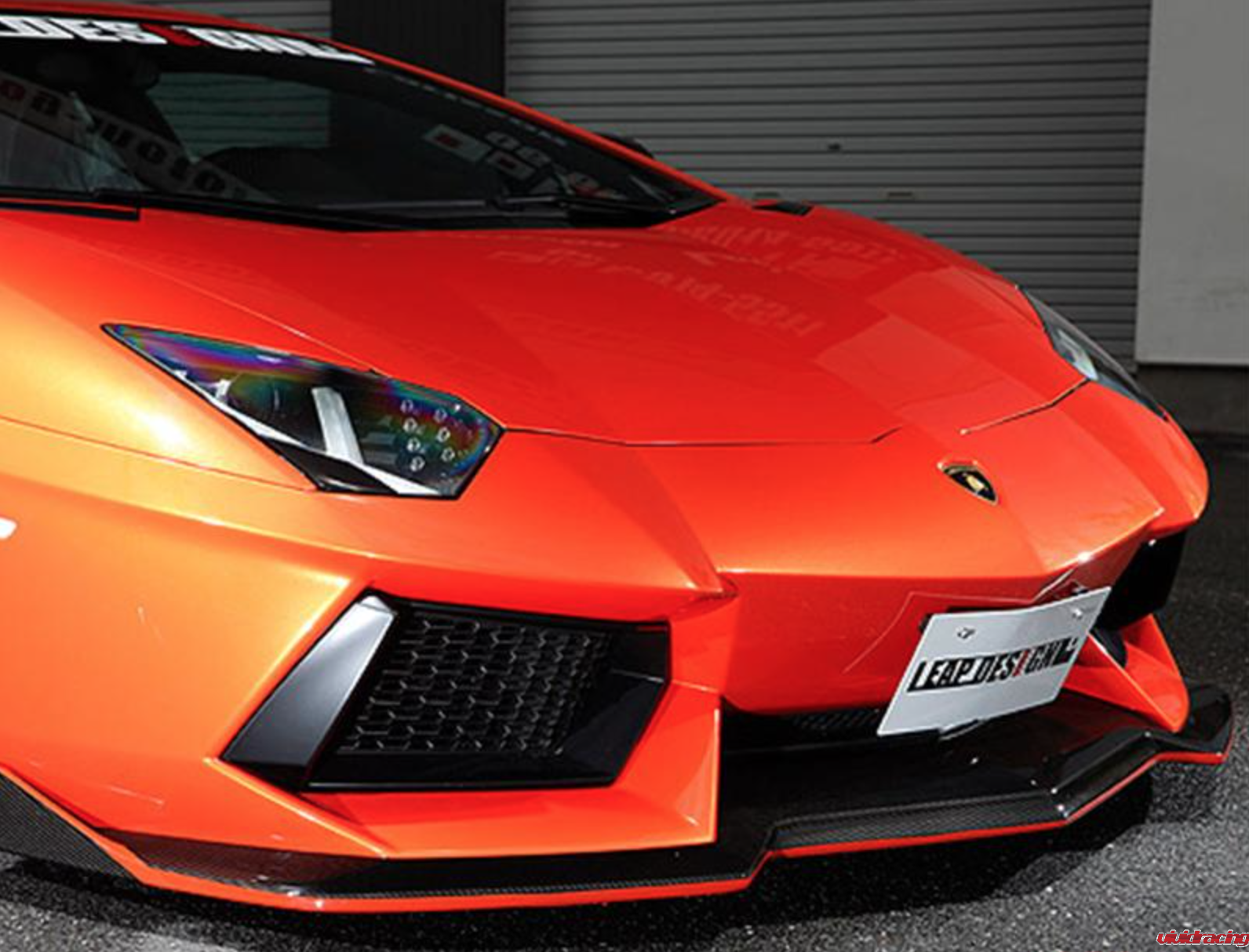 Lamborghini Aventador, Leap Design, carbon fiber aerodynamic parts, Ferrari 458 Italia