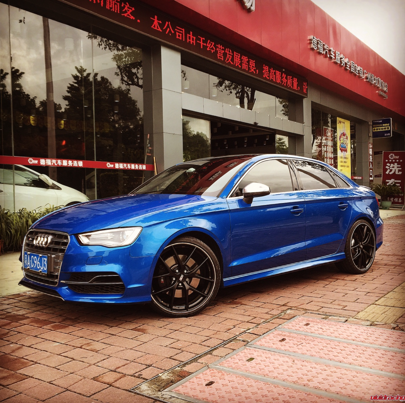 BBS, CI-R wheels, flow forming, sepang blue Audi S3