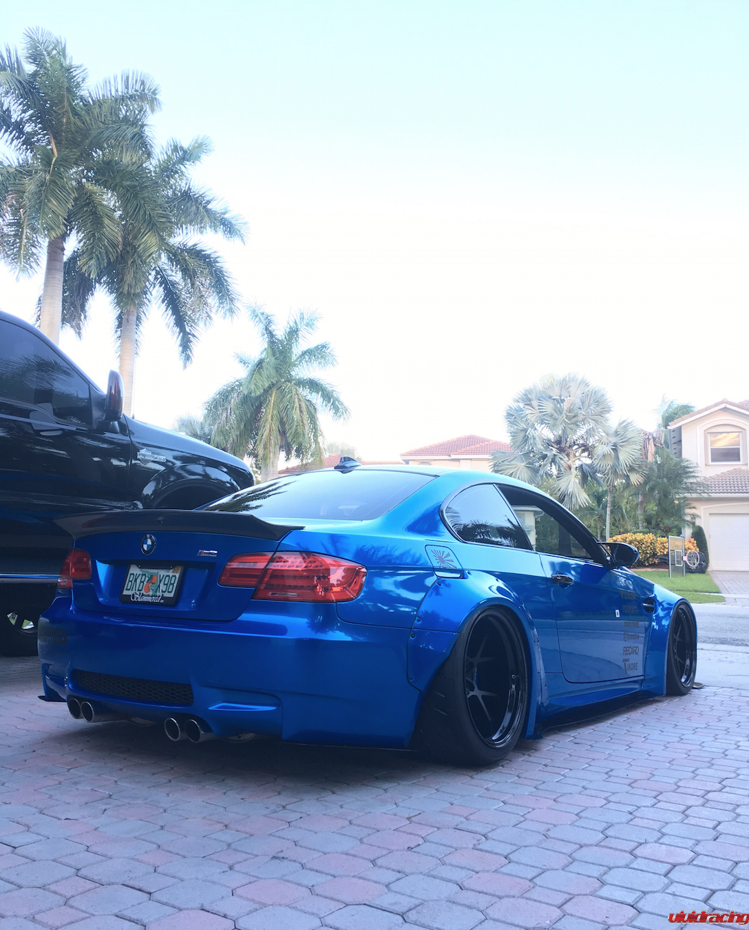 Liberty Walk, wide body conversion, Recaro sportster seats, BMW, E92, M3
