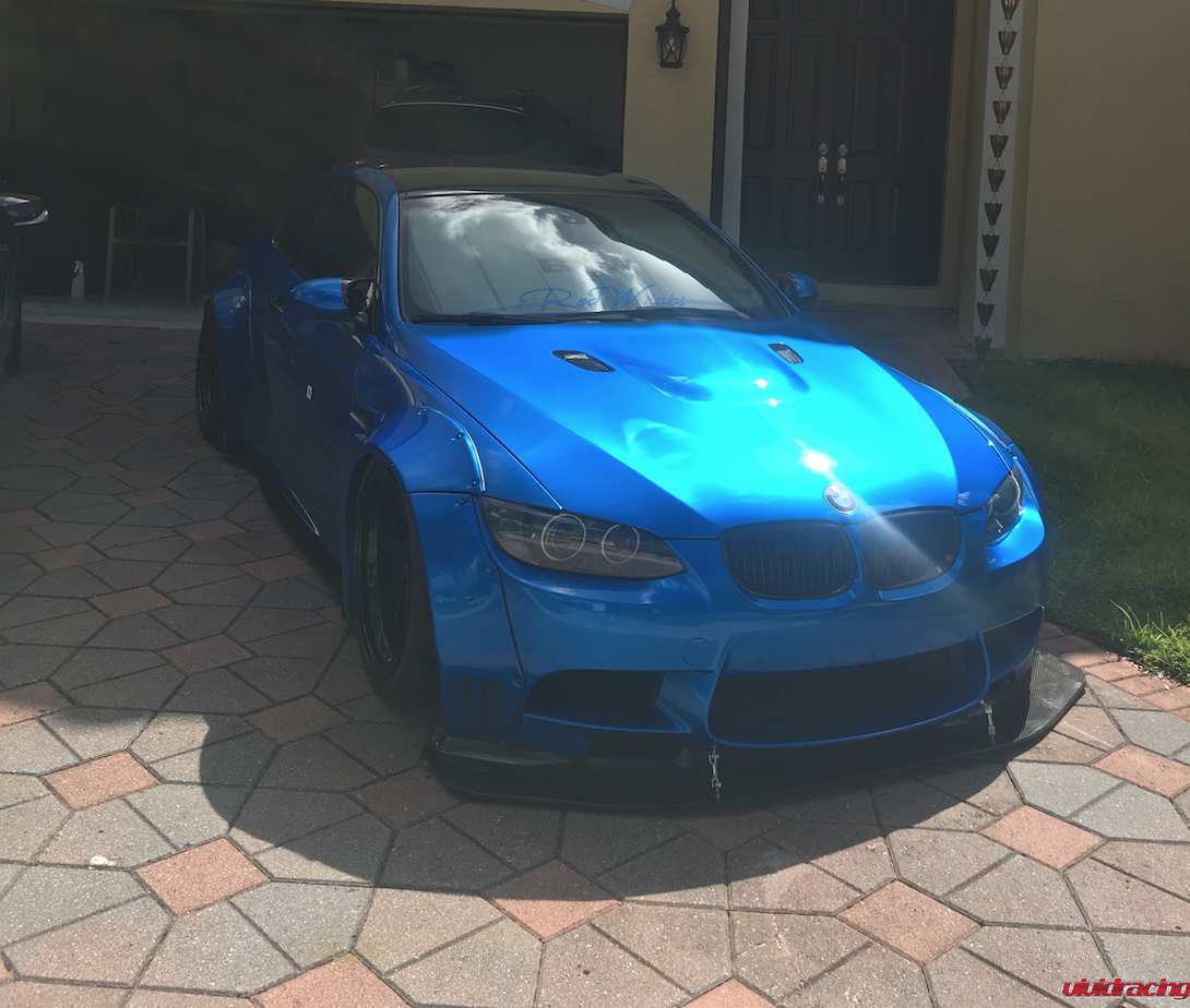 Liberty Walk, wide body conversion, Recaro sportster seats, BMW, E92, M3