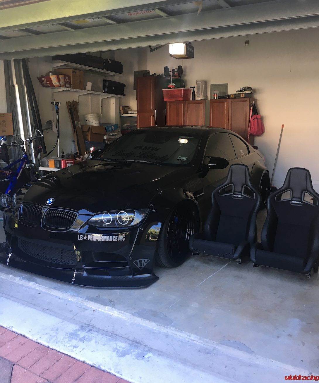 Liberty Walk, wide body conversion, Recaro sportster seats, BMW, E92, M3