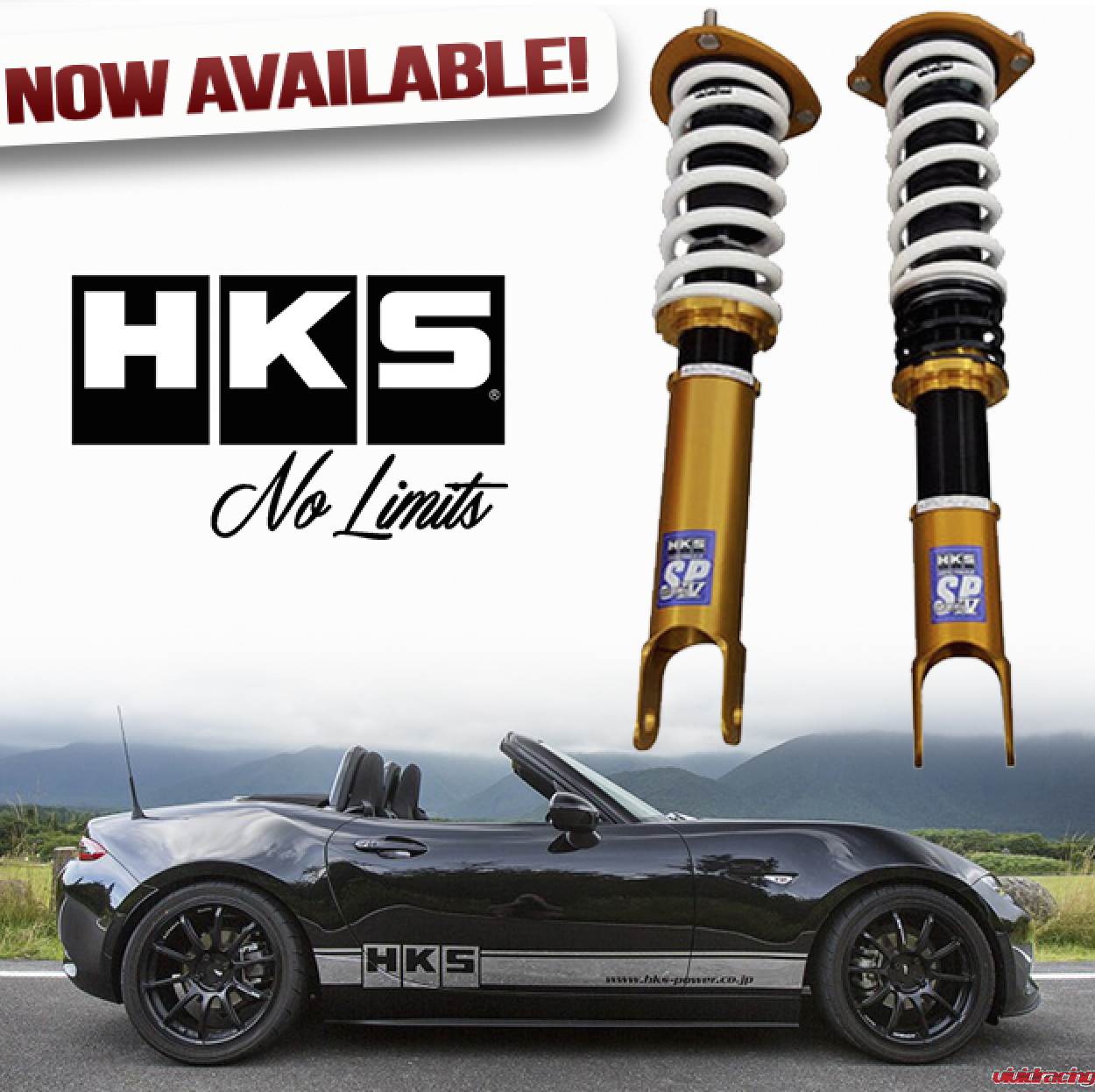 HKS, coilovers, springs, suspension, Mazda Miata MX-5, Hipermax GT SP